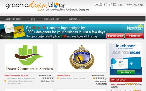 37个设计师们值得收藏的LOGO设计资源网站