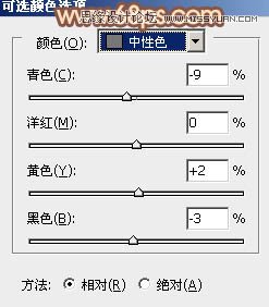 Photoshop调出林中女孩秋季黄褐色调