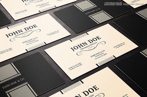 Business-Card-PSDTemplate-1-600 一些方便你设计工作的免费PSD素材