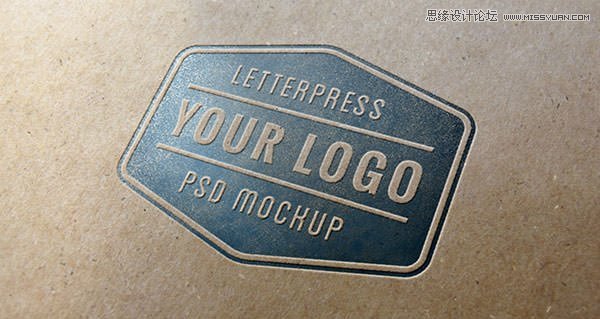 Letterpress-Logo-MockUp-v1-full 一些方便你设计工作的免费PSD素材