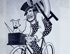 100张自行车相关的复古海报设计欣赏