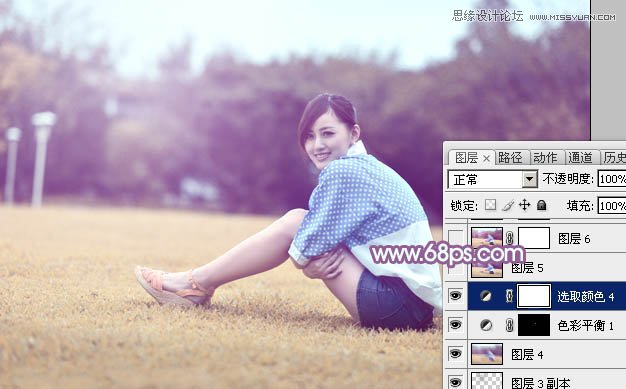 PhotoshopݵŮɫ