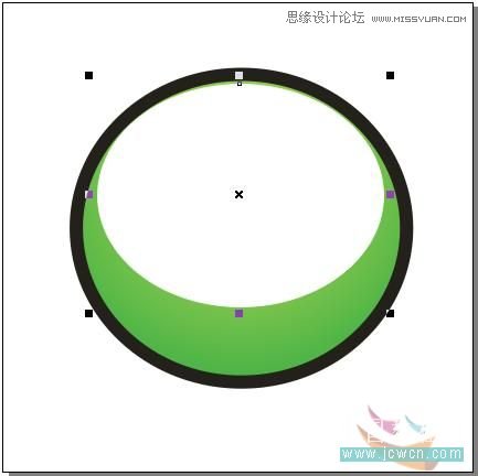 CoreDRAW绘制大眼晴笑容的卡通表情