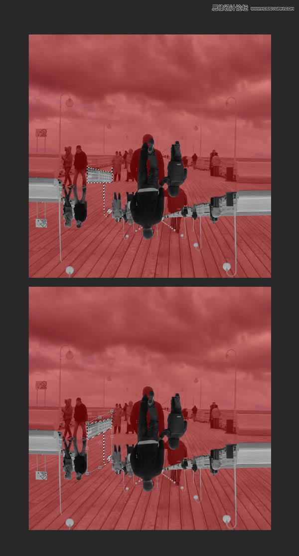 Photoshop制作逼真生动的的下雨效果图