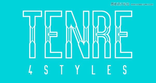 Tenre 精选国外11月最新的免费英文字体下载
