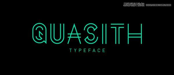 quasith 精选国外11月最新的免费英文字体下载