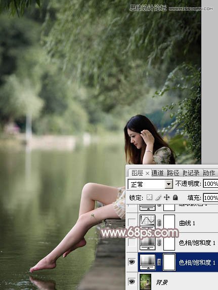 PhotoshopӱŮ޵ɫЧ