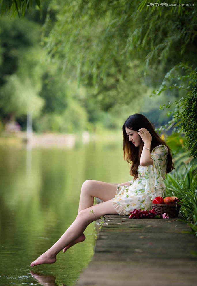 PhotoshopӱŮ޵ɫЧ