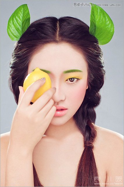 Photoshop结合CR给人像添加美丽彩妆