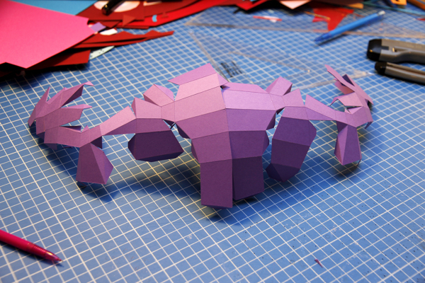 创意风格的3D立体折纸设计欣赏(2)