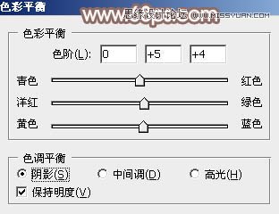 Photoshop调出林下女孩淡雅的冷色效果