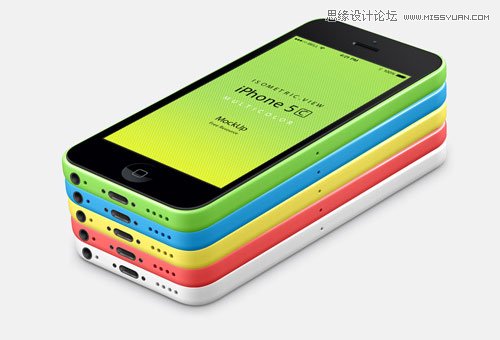 50款精致的iPHONE模板素材免费下载