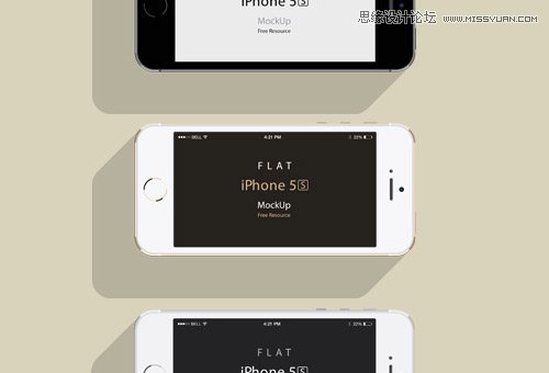 50款精致的iPHONE模板素材免费下载