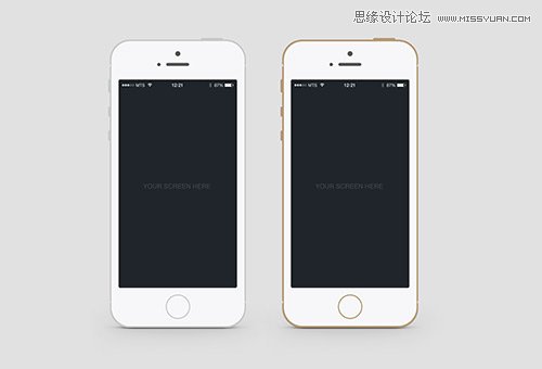 50款精致的iPHONE模板素材免费下载