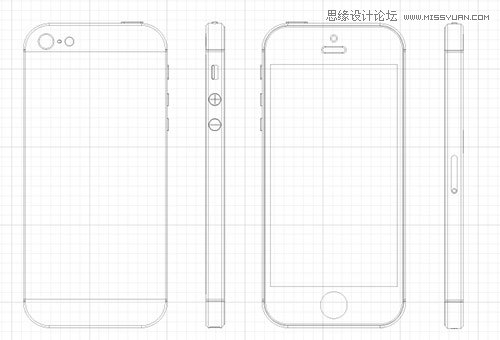 50款精致的iPHONE模板素材免费下载