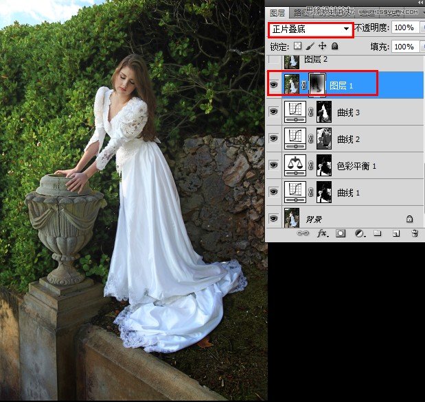Photoshop调出新娘照片唯美的柔色效果