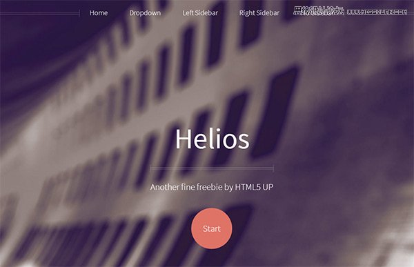 25个免费时尚大气的HTML5网页模板下载