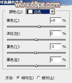 Photoshop调出夏季公园美女秋季淡黄色调