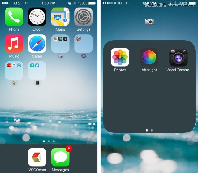 ǳ̸ƻiOS7.117UIϸڱ仯