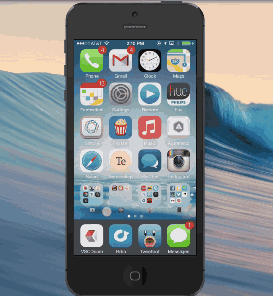 ǳ̸ƻiOS7.117UIϸڱ仯