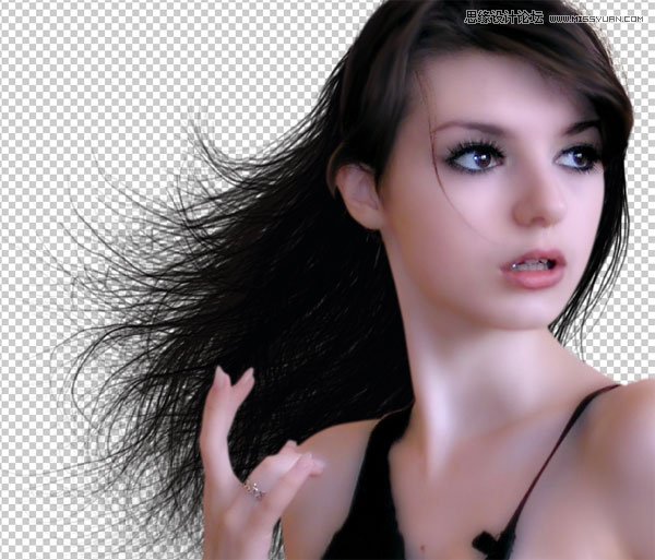 Photoshop合成梦幻绚丽的天使翅膀