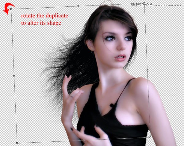 Photoshop合成梦幻绚丽的天使翅膀