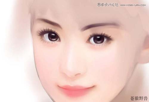 Painter结合数位板绘制漂亮的卡通情侣