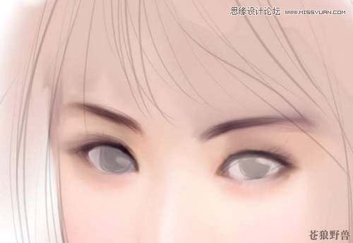 Painter结合数位板绘制漂亮的卡通情侣