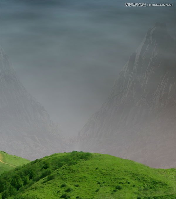 Photoshop合成创意风格的梦幻城堡教程