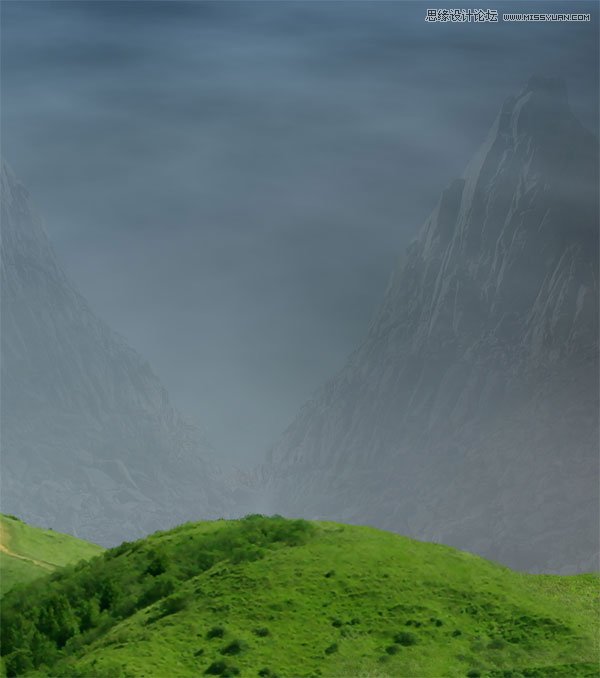 Photoshop合成创意风格的梦幻城堡教程