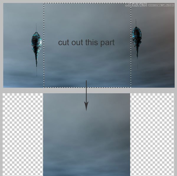 Photoshop合成创意风格的梦幻城堡教程