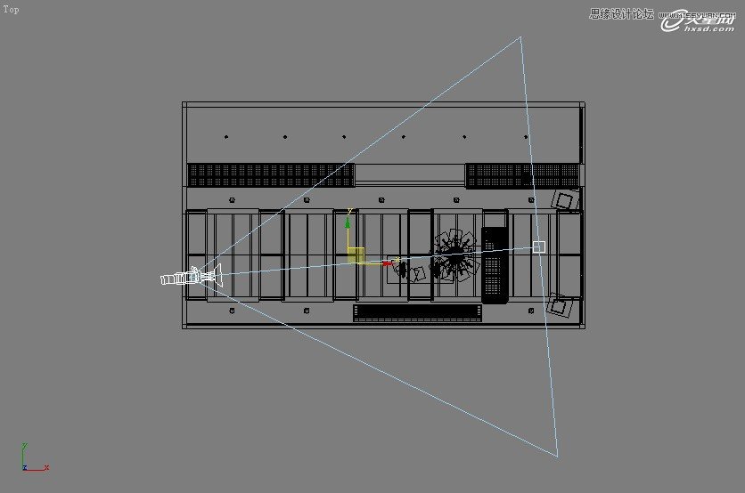 【技巧】3dsmax制作接待厅阳光表现实例教程-第2张图片