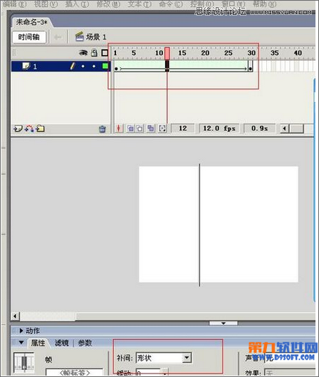 Flash制作遮罩图片切换特效教程