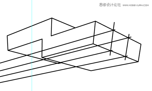 Illustrator绘制三维立体透视图教程