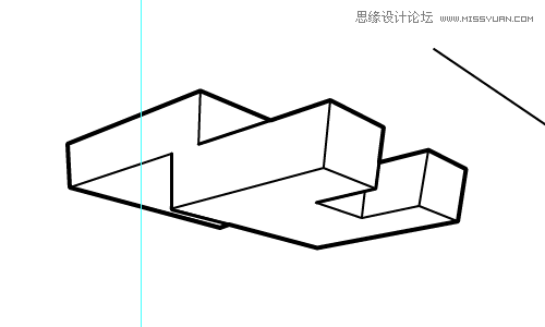 Illustrator绘制三维立体透视图教程