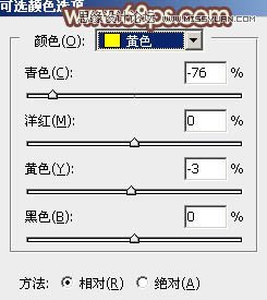 Photoshop调出江边美女唯美的淡黄肤色