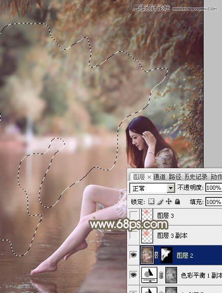 PhotoshopӱŮΨķɫЧ