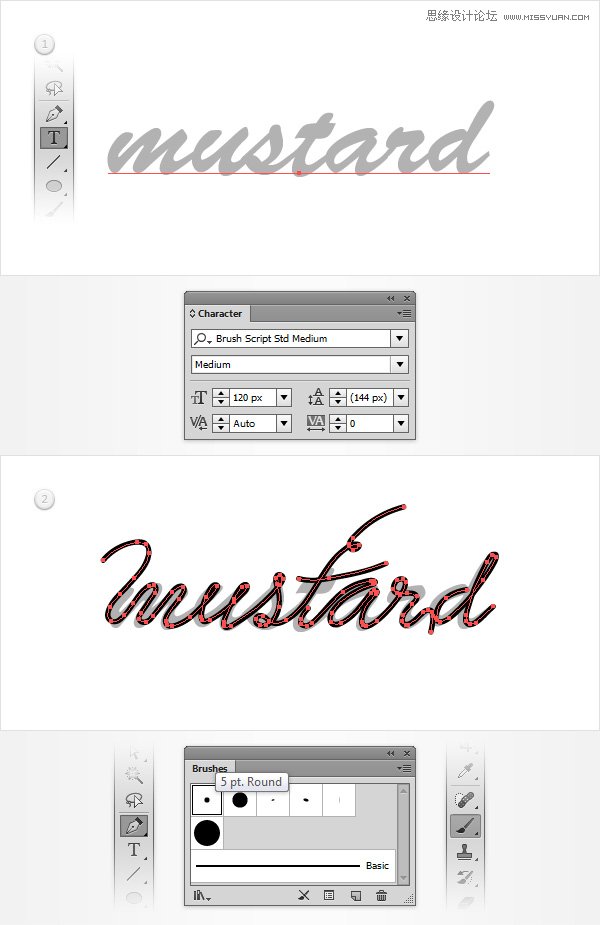 IllustratorƽɫĽĩЧ