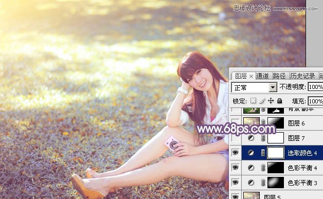 PhotoshopݵŮϵЧ