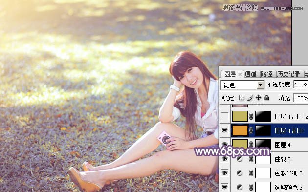 PhotoshopݵŮϵЧ