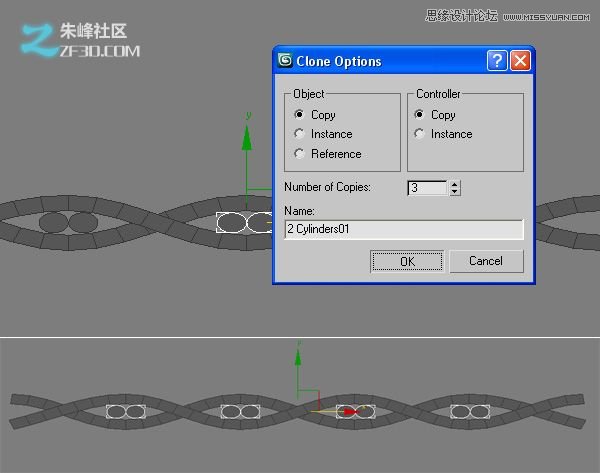 3Dmaxӵı֯ͼģ