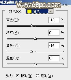 Photoshop调出公园写真照片秋季暖色调