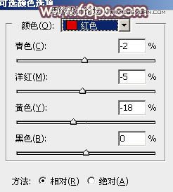 Photoshop调出外景女孩唯美的暖色调