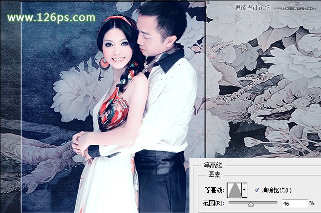 ps婚纱艺术照_ps复古婚纱(3)