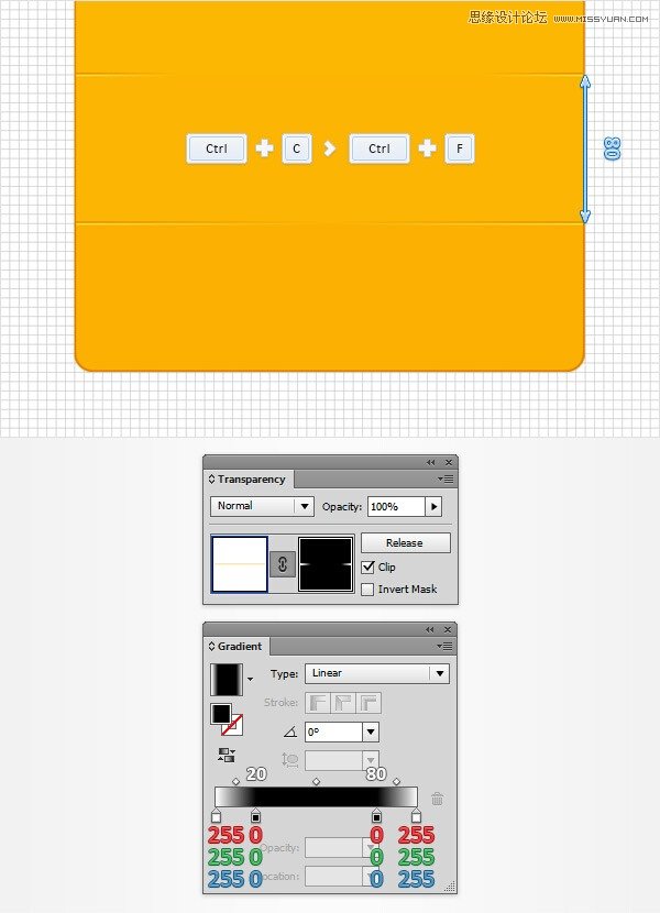 Illustrator制作细节丰富的网页404页面