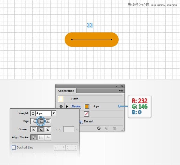 Illustrator制作细节丰富的网页404页面