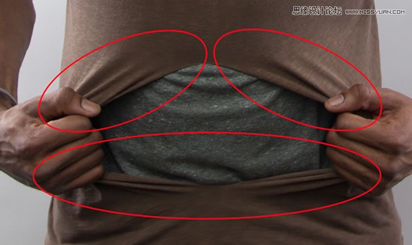 Photoshop合成超酷的男人撕开胸部皮肤