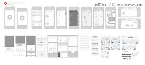 精选国外2014年7月最新的UI套装PSD素材