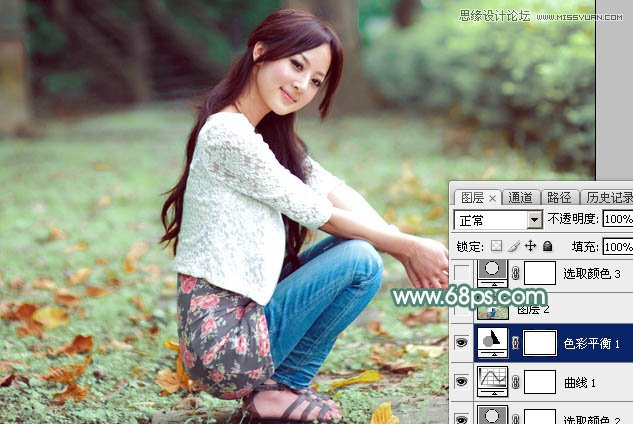 Photoshop调出果子照片甜美肤色效果