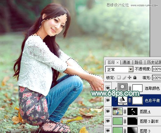 Photoshop调出果子照片甜美肤色效果
